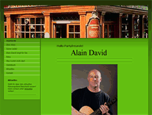 Tablet Screenshot of alain-david.eu